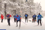Нефтяники провели благотворительный лыжный забег