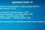 За сутки на Ямале – 18 новых случаев коронавируса