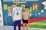 Артём Паламарчук прошел отбор на всероссийские соревнования по плаванию