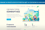 Голосование за объекты благоустройства идёт на платформе 89.gorodsreda.ru