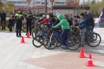 Для детей провели практикум велобезопасности