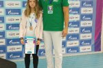 Виктория Полищук – бронзовый призер первенства Урала по плаванию