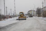 Дорожники устраняют последствия снегопада