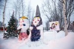В детском саду «Сказка» состоялся «Парад снеговиков»