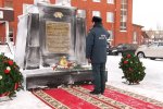 Пожарные почтили память А. Шелудкова и С. Мукалина