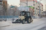 В январе с улиц и дворов города вывезли более 125 тысяч кубометров снега