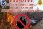 На Ямале введён особый противопожарный режим до 1 августа