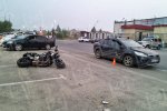 В Муравленко произошло ДТП с мотоциклистом