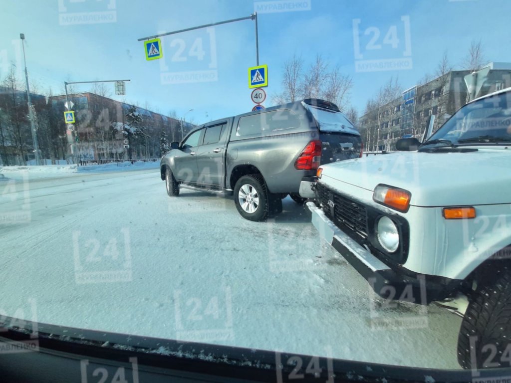 Сегодня в Муравленко за несколько часов произошло два ДТП