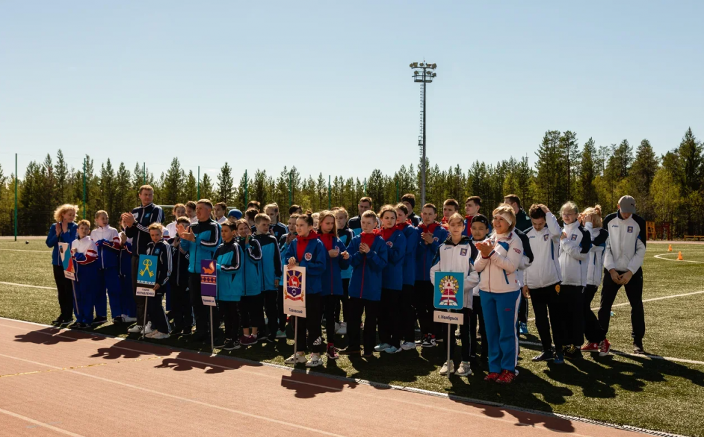 Юные муравленковцы участвуют в летнем фестивале ГТО