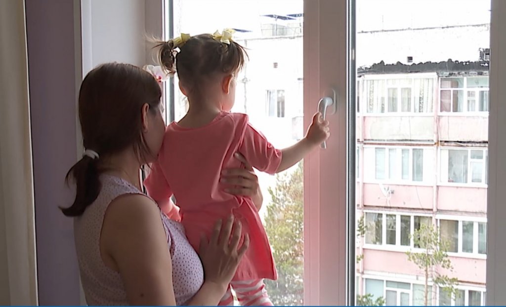 Открытые окна опасны для детей