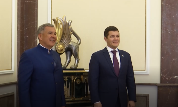 Губернатор Ямала провёл переговоры с главой Республики Татарстан