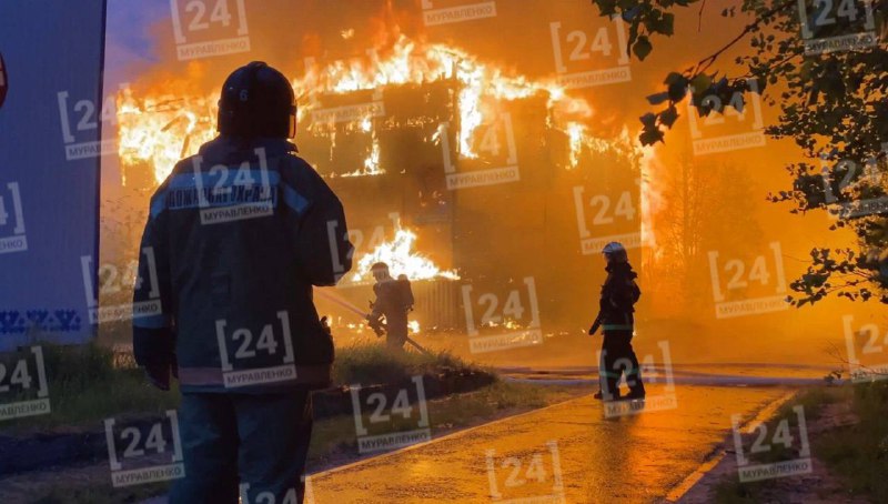 В расселенном доме на Украинских Строителей произошёл пожар