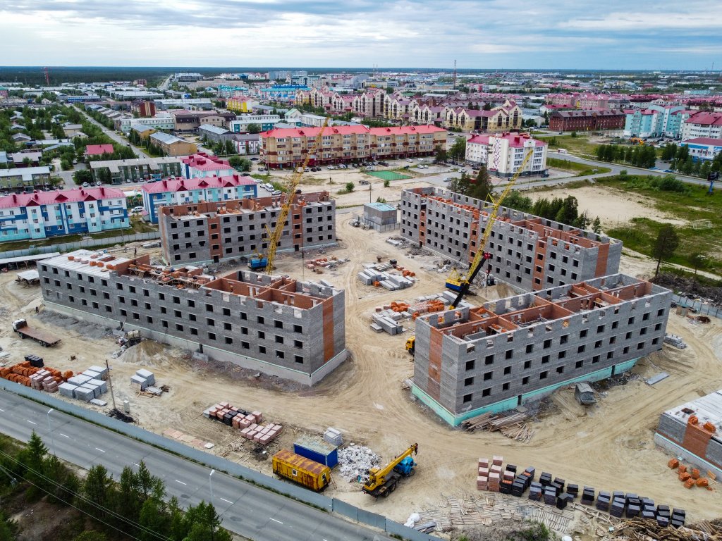 Жилищное строительство на Ямале сохраняет высокую динамику