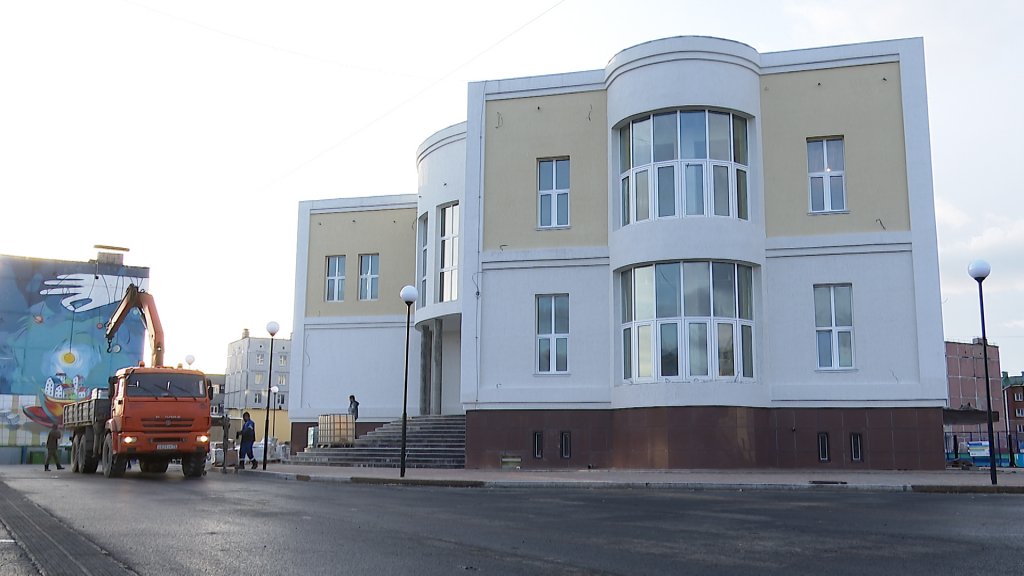 В здании нового ЗАГСа приступили к отделочным работам