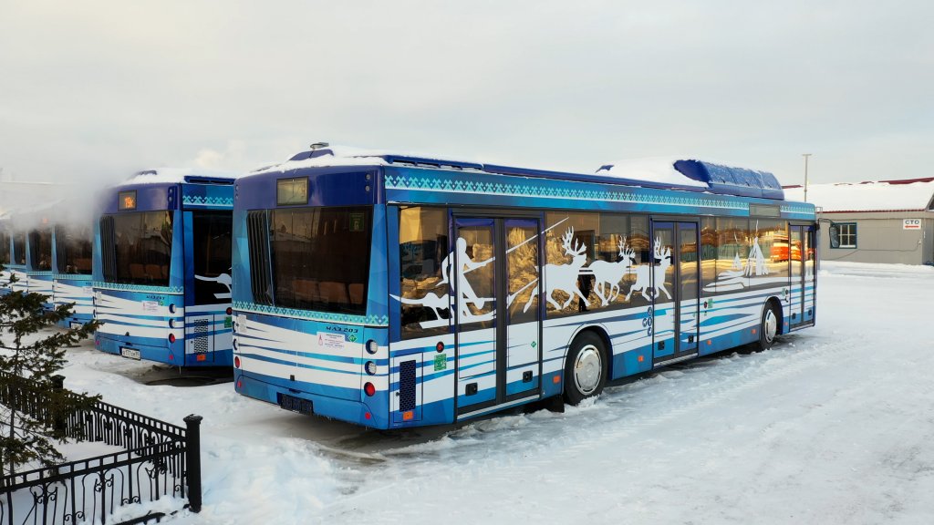 Для ямальских городов в этом году закупили 40 новых автобусов