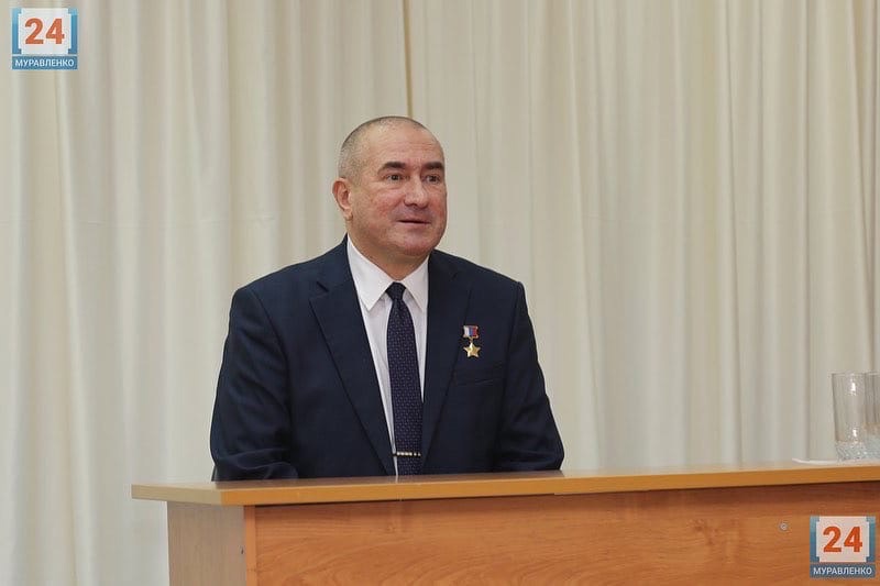 Муравленко посетил Герой России Олег Касков