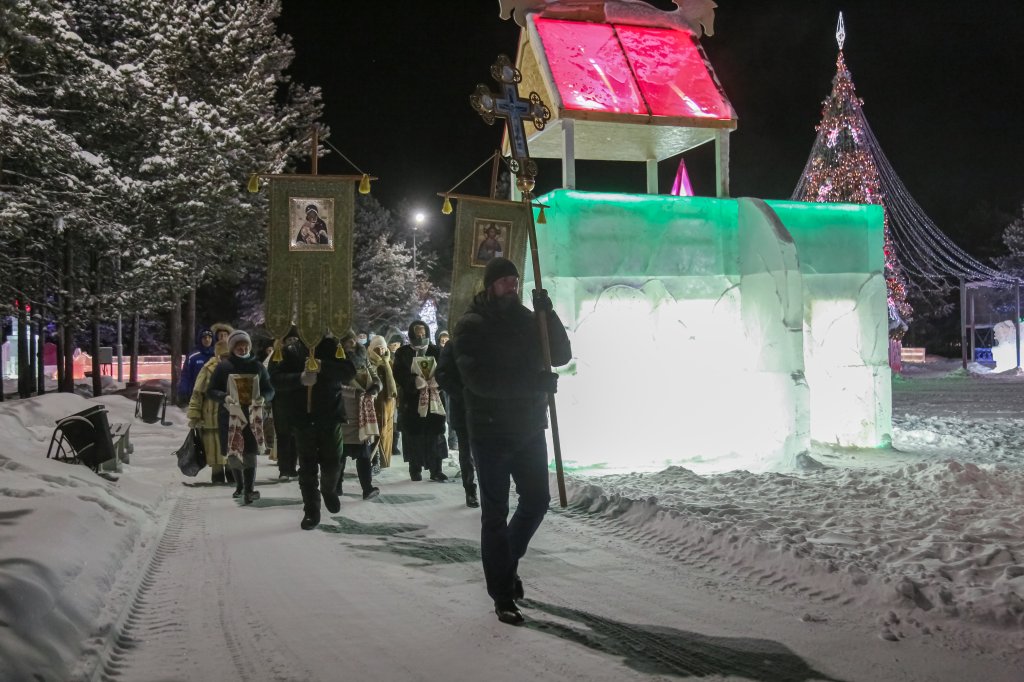 В городе готовятся к празднику Крещения