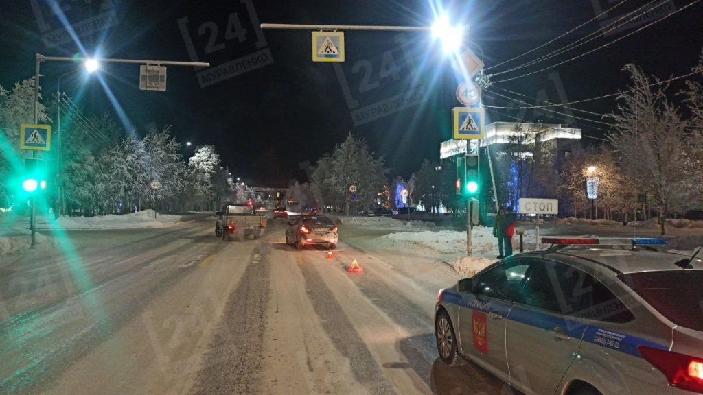 В Муравленко произошло ДТП с участием пешехода