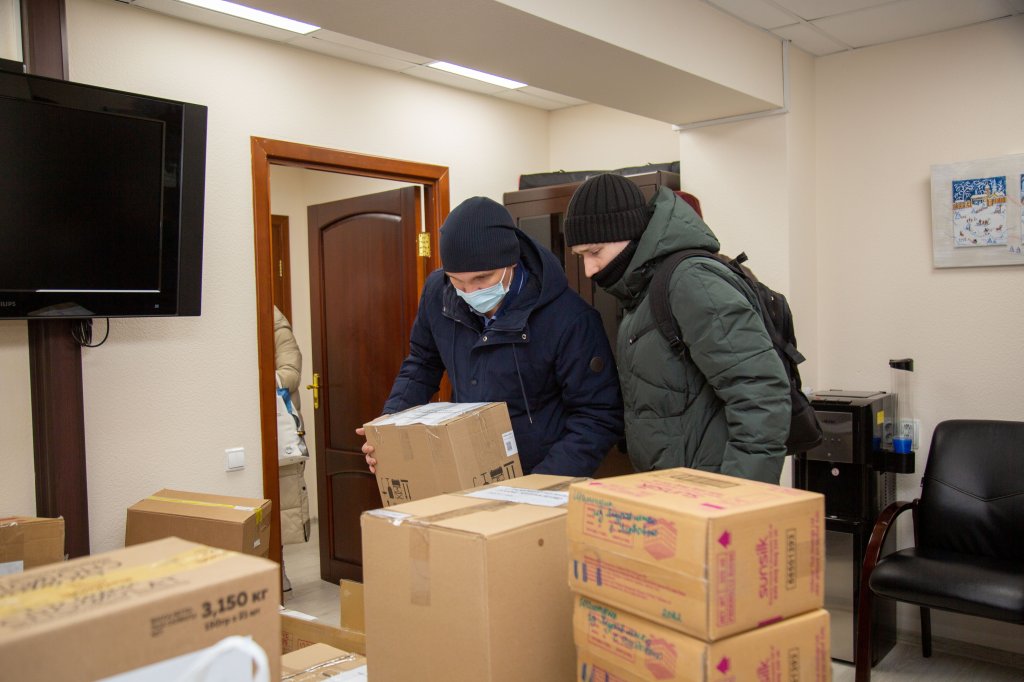 Гумпомощь для жителей Донбасса отправилась к месту назначения