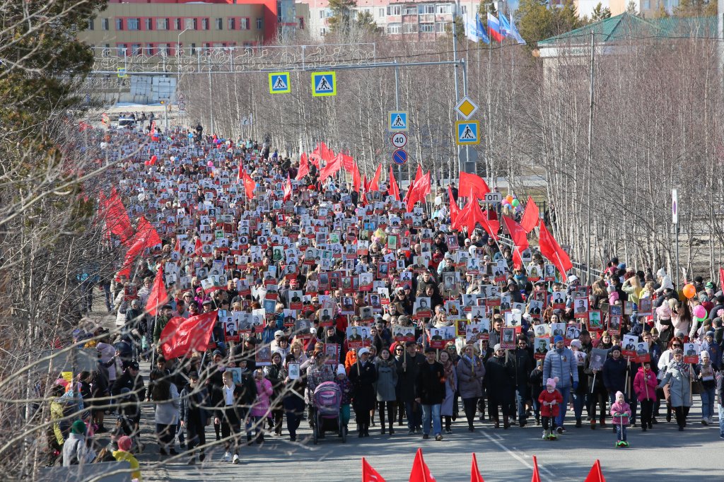 В Муравленко готовятся к акции «Бессмертный полк»