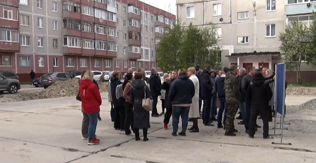 Жильцы на собрании внесли изменения в проект благоустройства