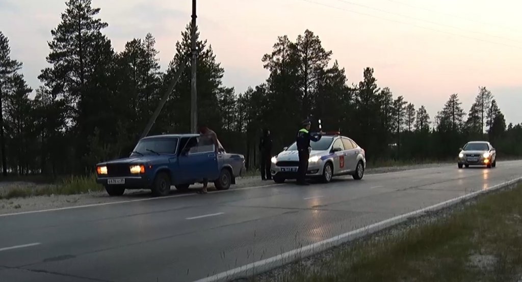 С начала года в Муравленко задержали 45 нетрезвых водителей