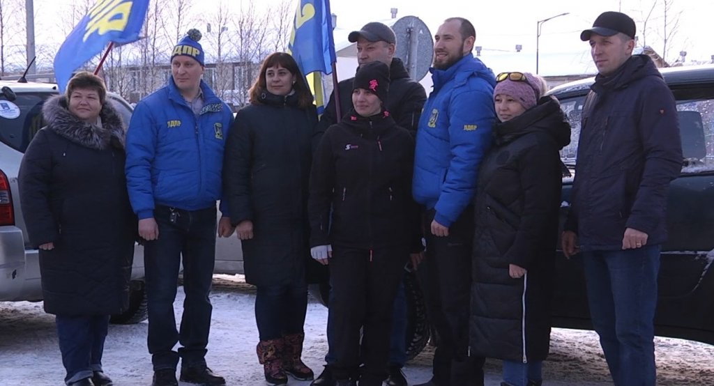 Автопробег в поддержку СВО прошёл в трёх муниципалитетах ЯНАО