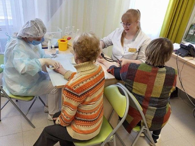 В Центре соцобслуживания провели день здоровья