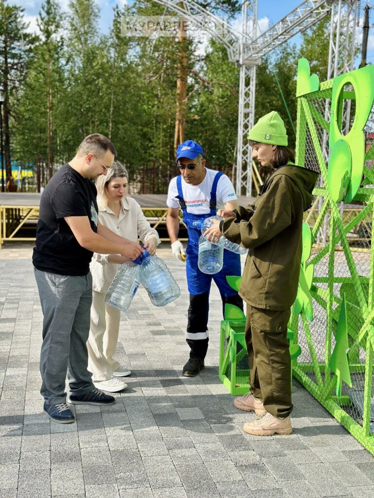 В Муравленко проходит экоакция по сбору пластика