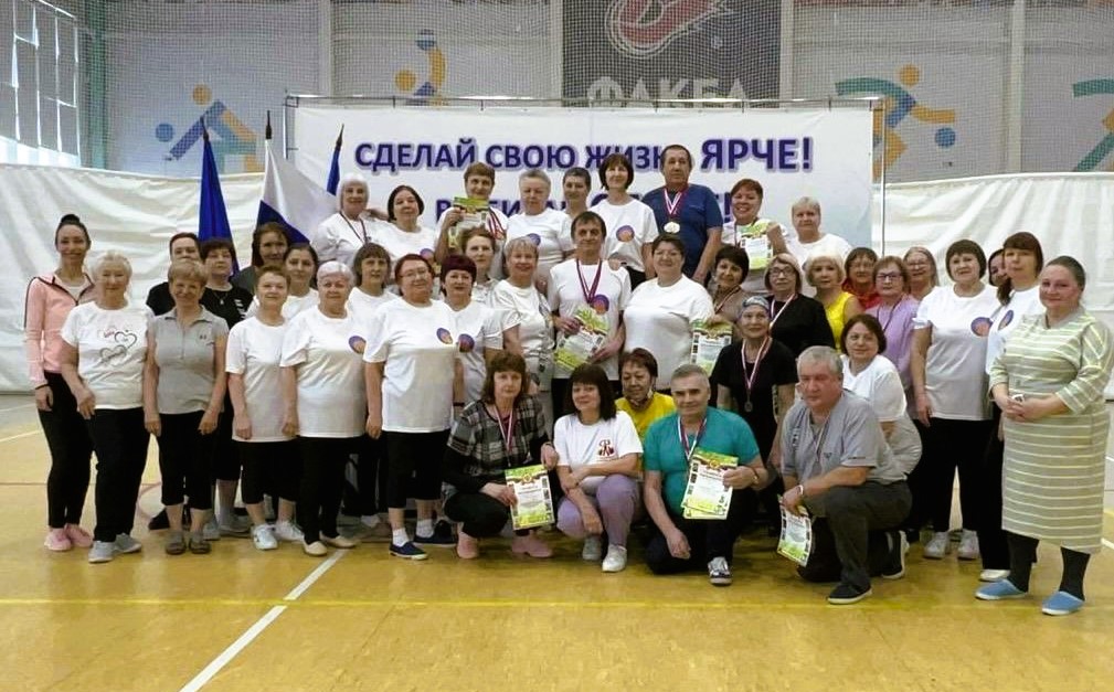 В Муравленко прошла городская спартакиада пенсионеров