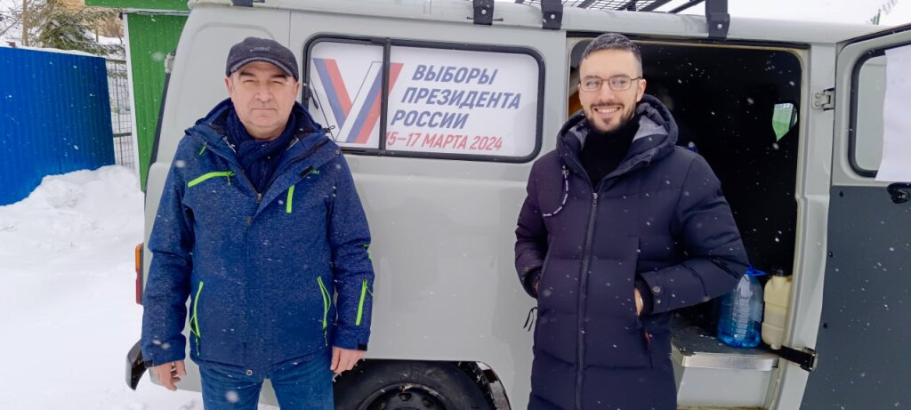 В Новом Уренгое избирательный участок впервые приехал к дачникам