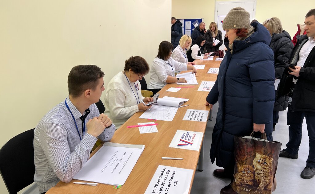 В Муравленко дан старт трехдневному голосованию на выборах президента России