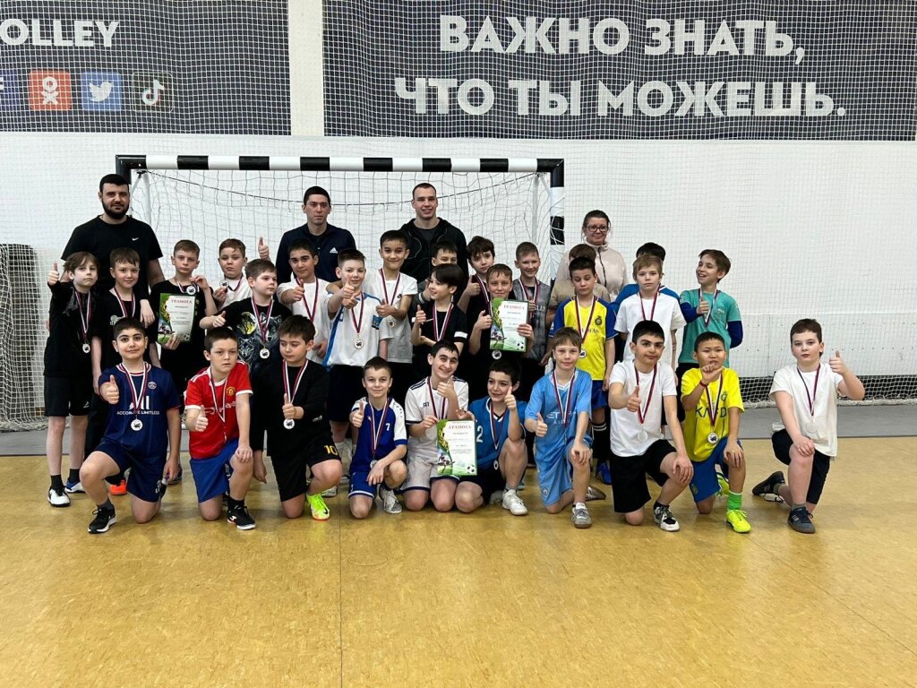 Ученики пятой школы – победители турнира по мини-футболу