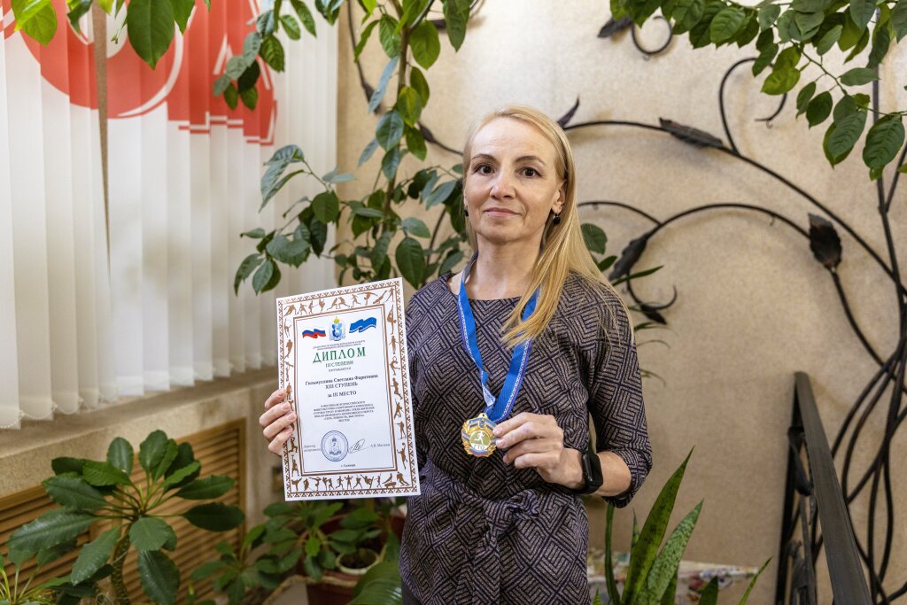 Светлана Гильмуллина – призер окружного фестиваля ГТО «Сила, ловкость, быстрота»