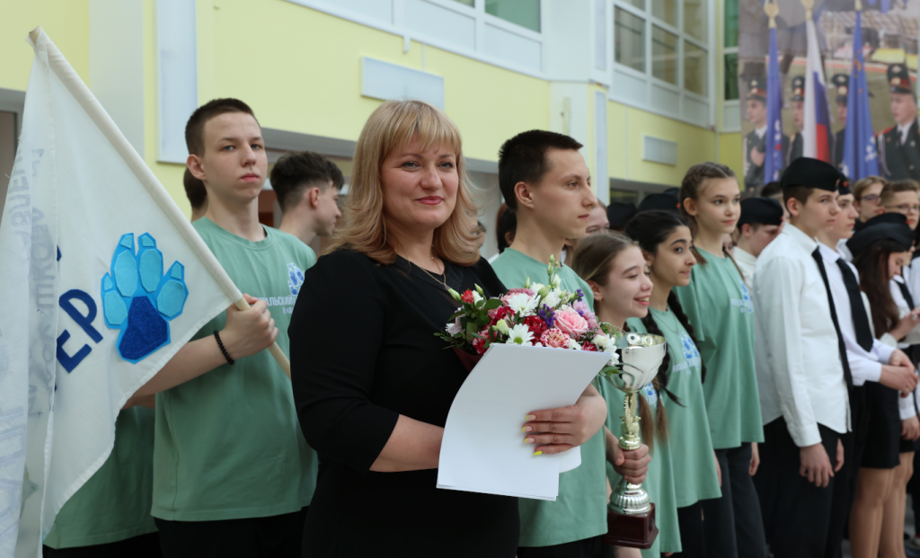 8-й «А» первой школы – победитель «Во славу Отечества»