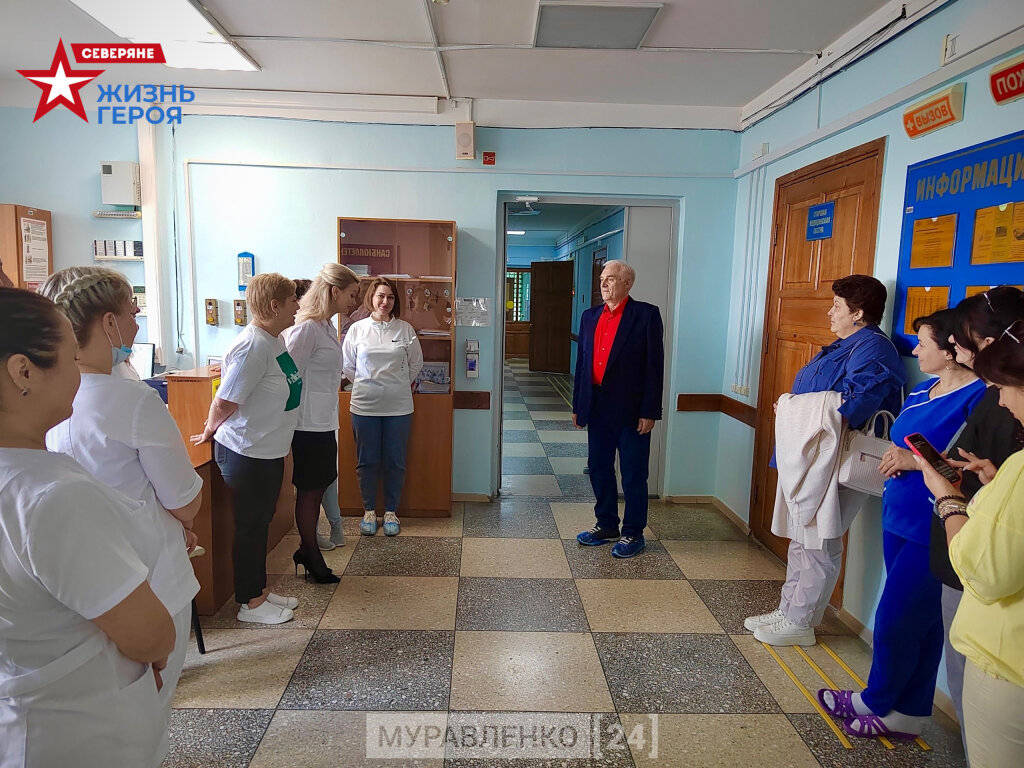 «Герои Ямала»: Муравленко посетил врач Валентин Гудченко