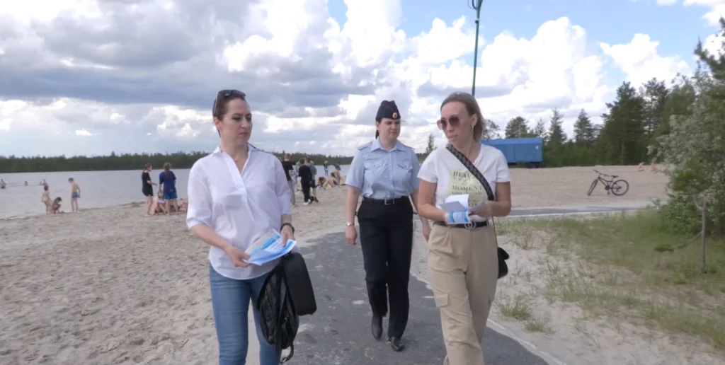 Детям напомнили о правилах безопасности на воде