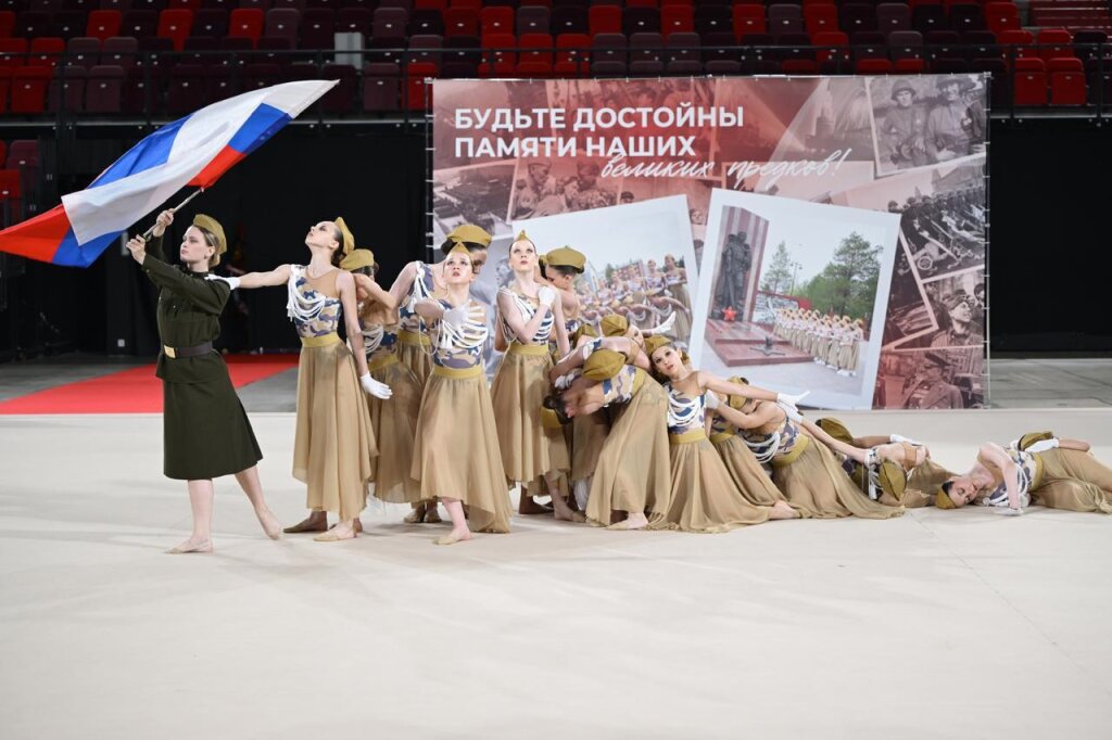 Гимнастки Муравленко – призеры Всероссийской гимнастрады