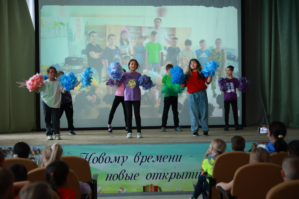 Началась третья смена пришкольного лагеря