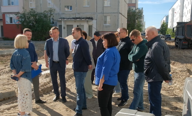 Муравленко посетил заместитель губернатора ЯНАО Сергей Карасёв