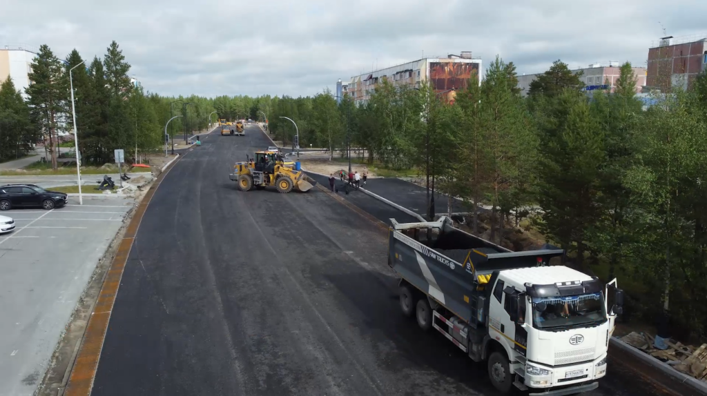 Высокая готовность: на Ленина работы идут к завершению