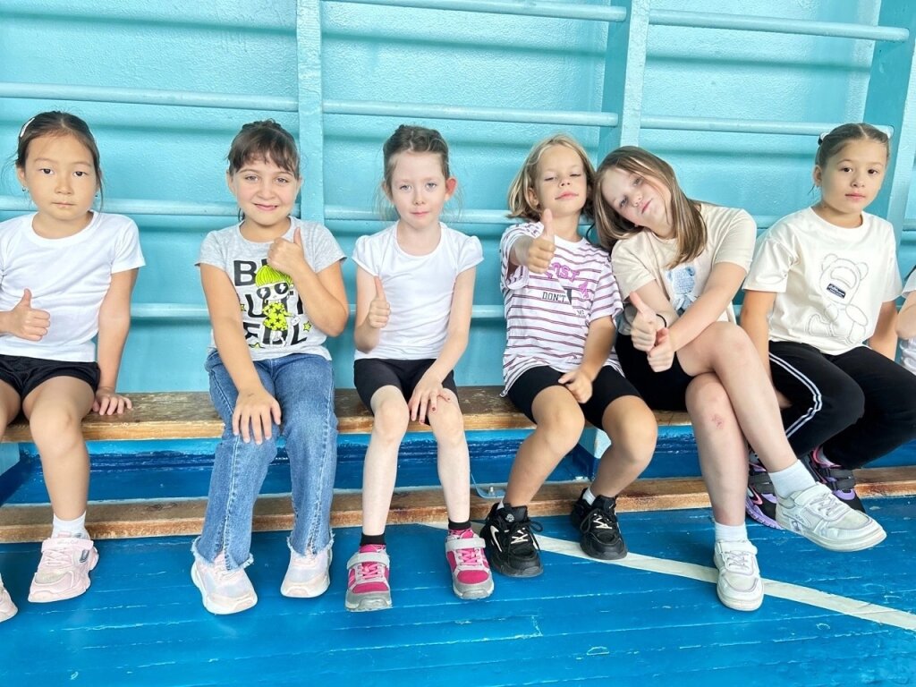 Воспитанники пришкольного лагеря готовятся к сдаче ГТО