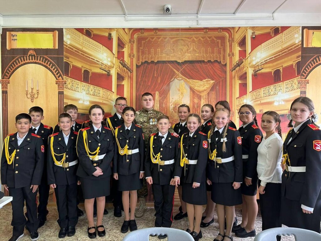 Подопечный фонда «Защитники Отечества» провел урок мужества