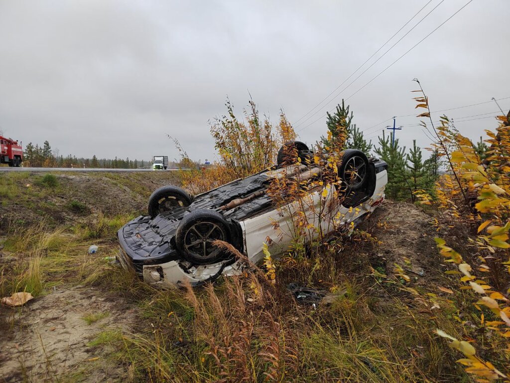 Сегодня на загородной дороге произошло еще одно ДТП