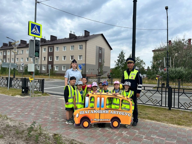 Для школьников Ямала провели больше 50 тысяч мероприятий по безопасности дорожного движения