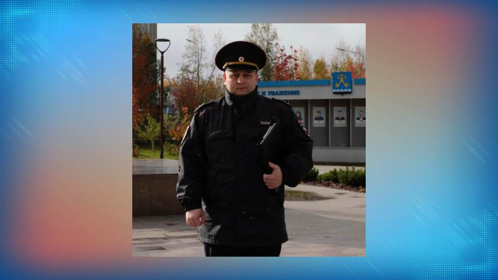 Виктор Юрин представляет Муравленко в окружном этапе конкурса «Народный участковый»