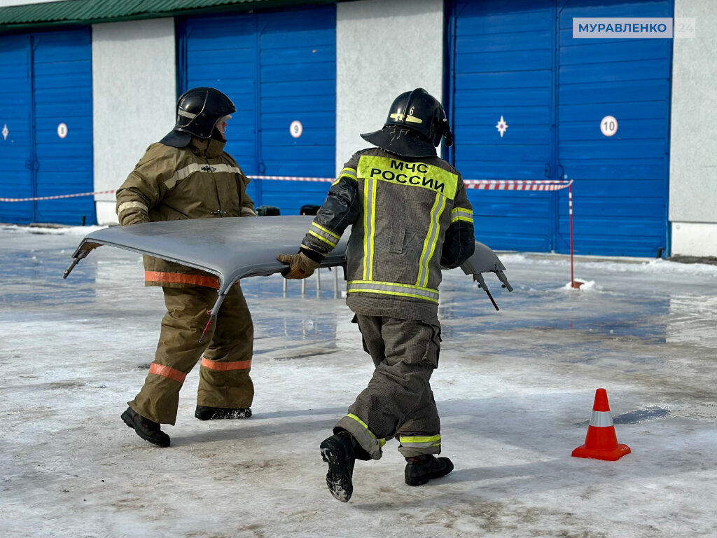 Пожарные соревновались в умении ликвидировать последствия ДТП