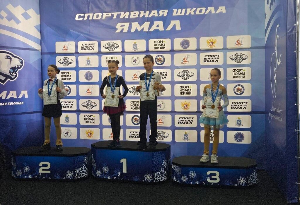 Фигуристка Алина Халикова – победитель первенства Ямала