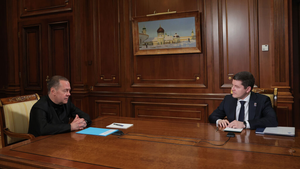 Дмитрий Медведев поддержал кандидатуру Дмитрия Артюхова на должность секретаря реготделения «Единой России»